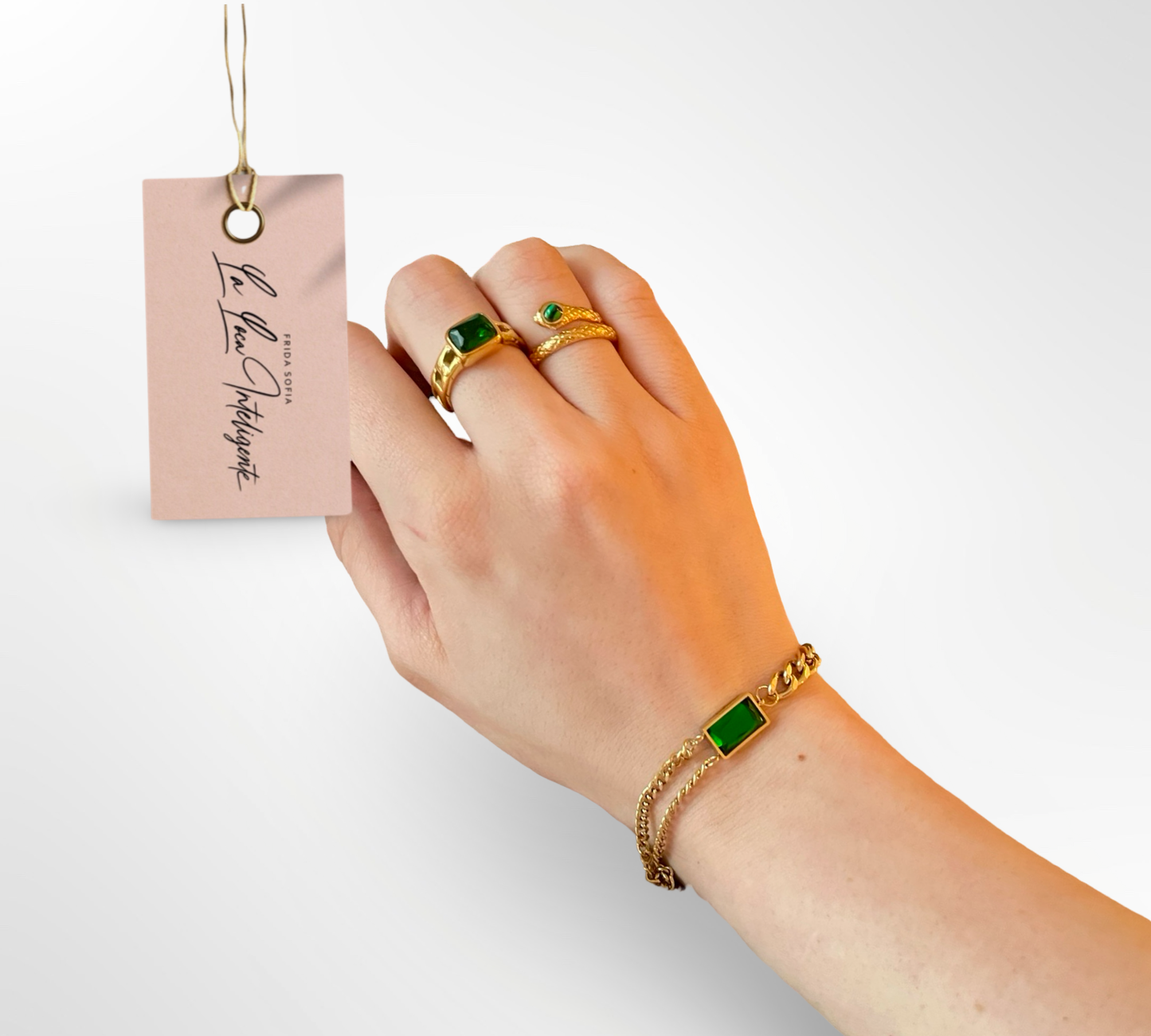 Anillo La Jefa CEO Oro 18k