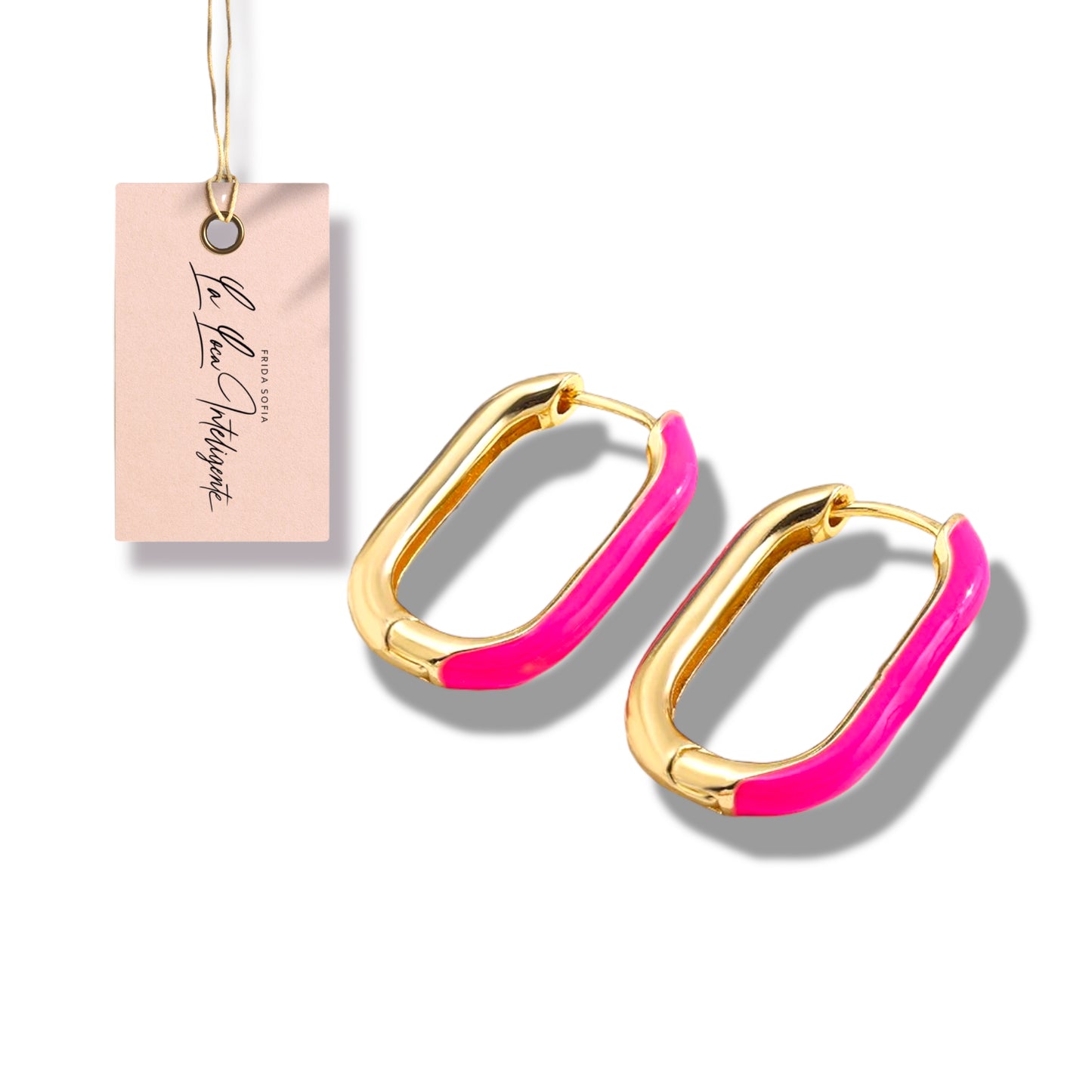 Pendientes de aro Karma Loop