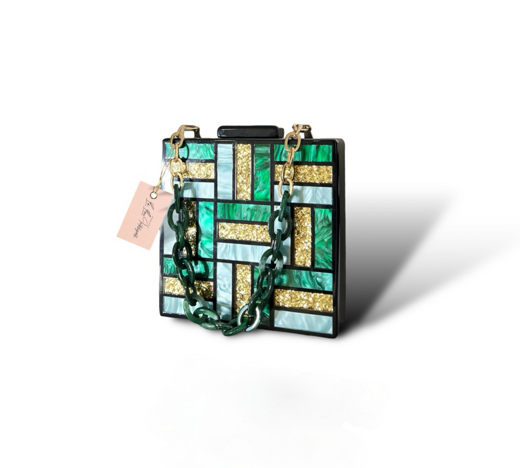 Cartera De Oro Verde