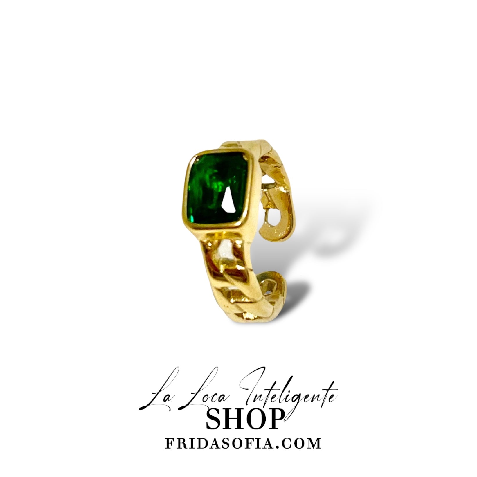 18k Gold Miss CEO Ring