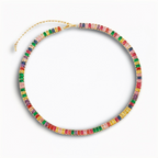 Rainbow Zircon Choker