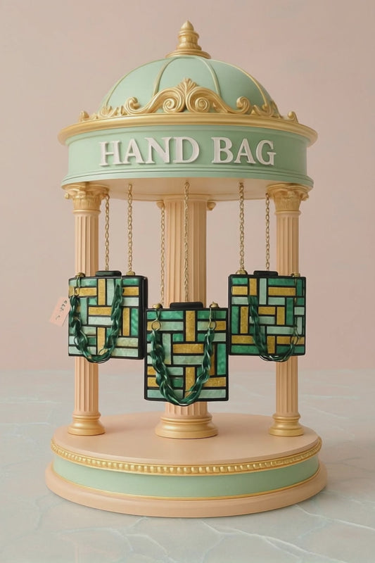 Green Gold Clutch