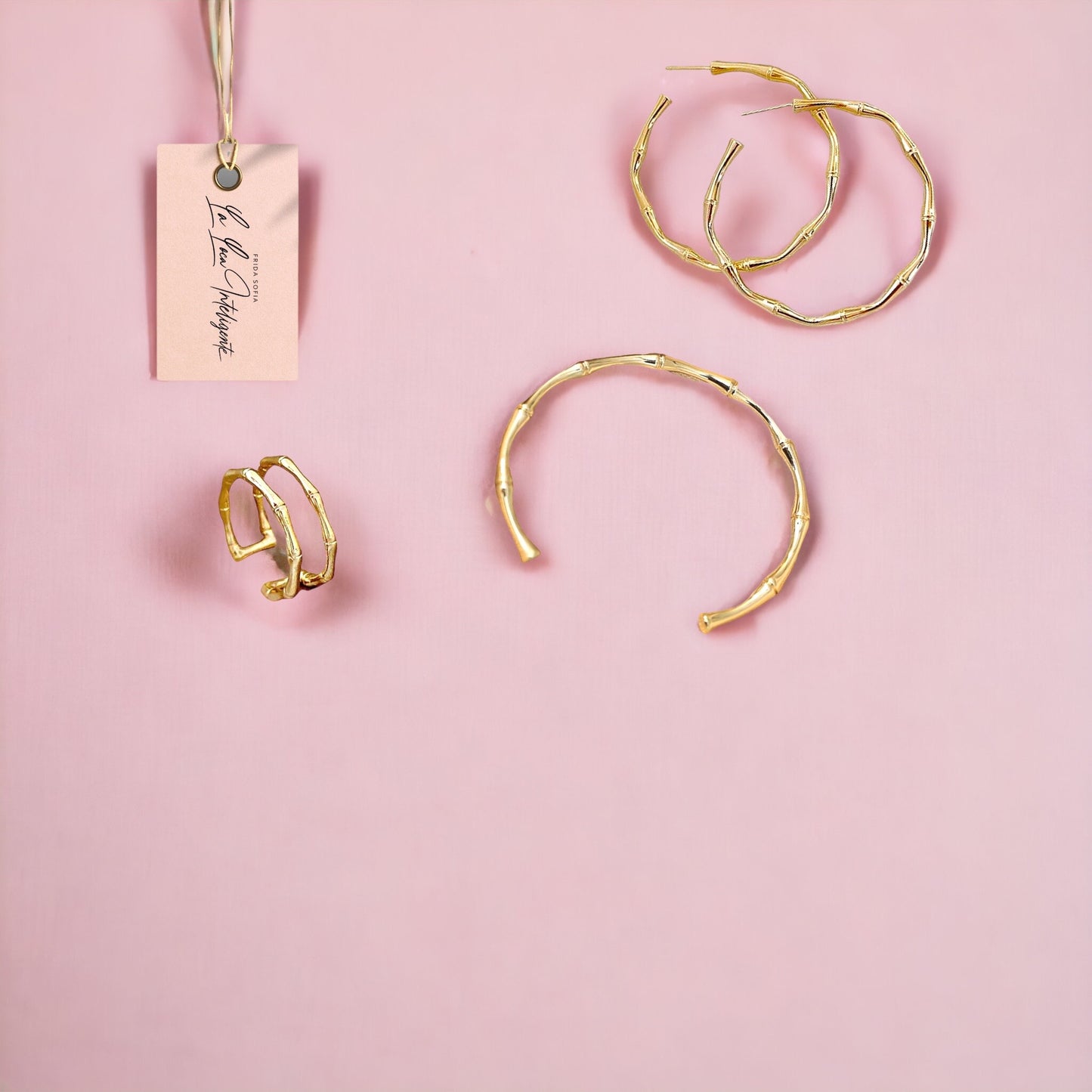 18k Gold Bamboo Babe Bracelet